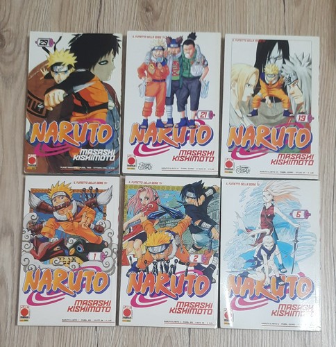 Naruto vol 19 21 - vol.1-2-6-19-21, serie